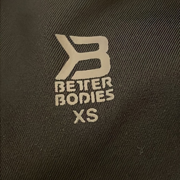 Better Bodies Women Leggings XS Waverly Black Workout Athleisure Loungewear - Picture 12 of 17